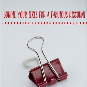 Bundle your likes & I’ll send you a special offer